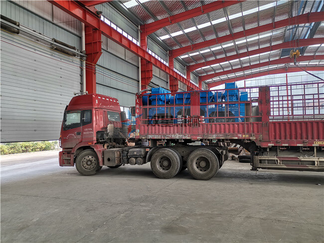双轴撕碎机SSJ-1200型发货现场